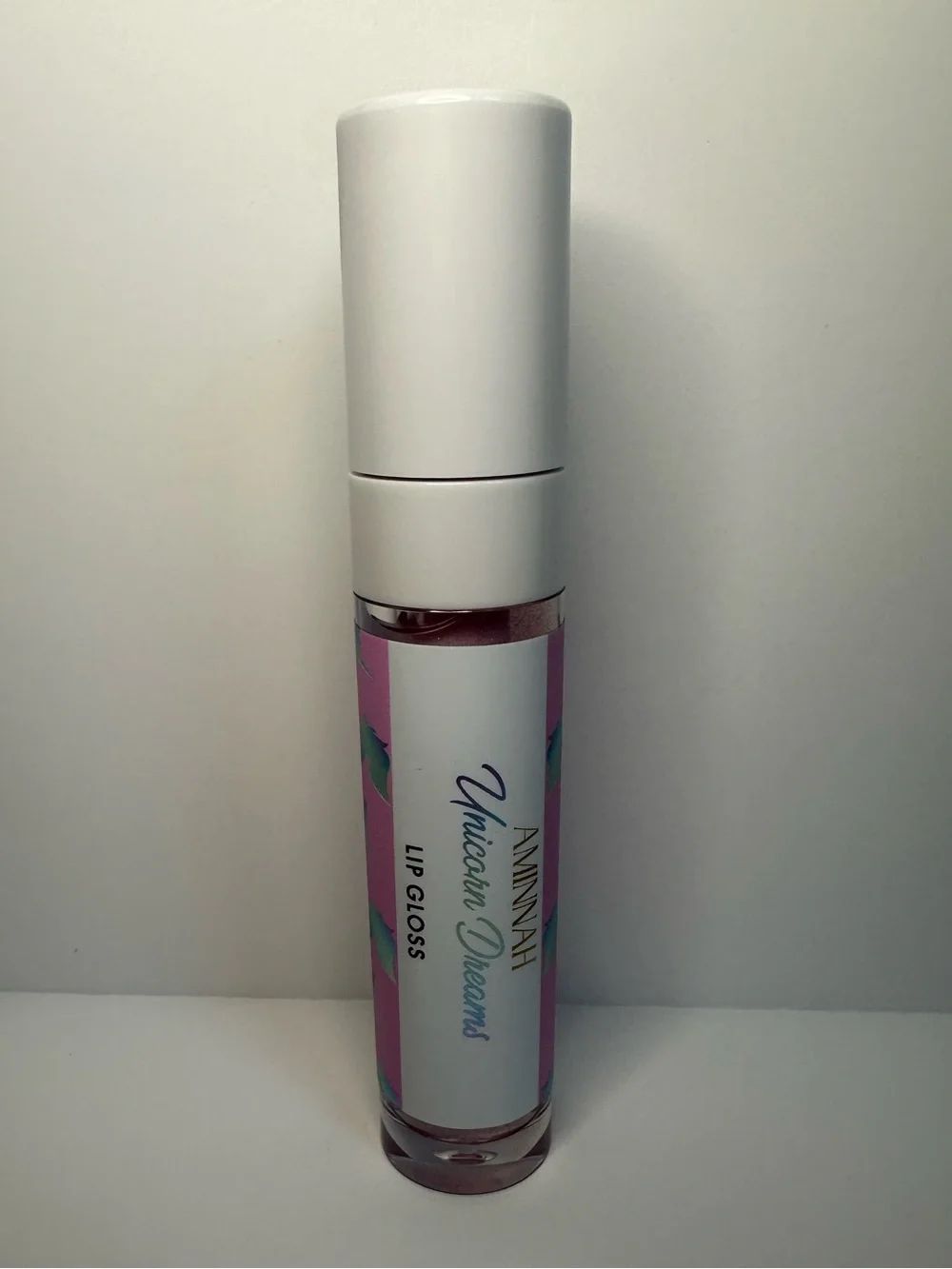 Aminnah New Unicorn Dreams Pink Shimmer Lip Gloss